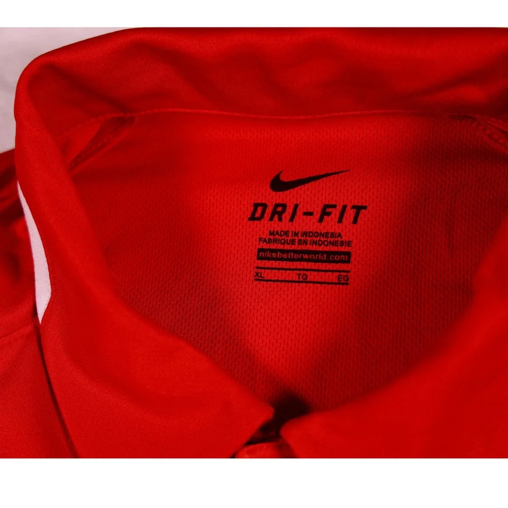 Nike Dri-FIT Rip City Academy Polo Golf Shirt Mens XL Red Basketball PDX NEW NWT
